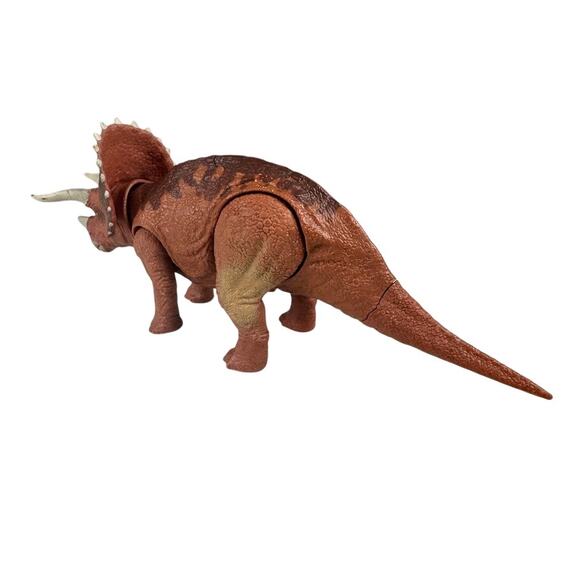 Jurassic World Triceratops Roarivores Dinosaur Action Figure - Sound & Movement - Picture 7 of 8